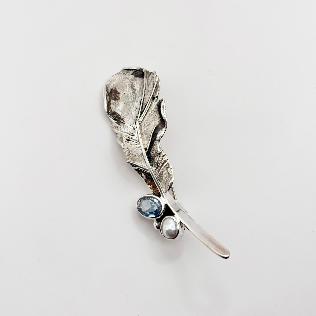 Small Feather Brooch