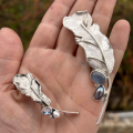 Small Feather Brooch