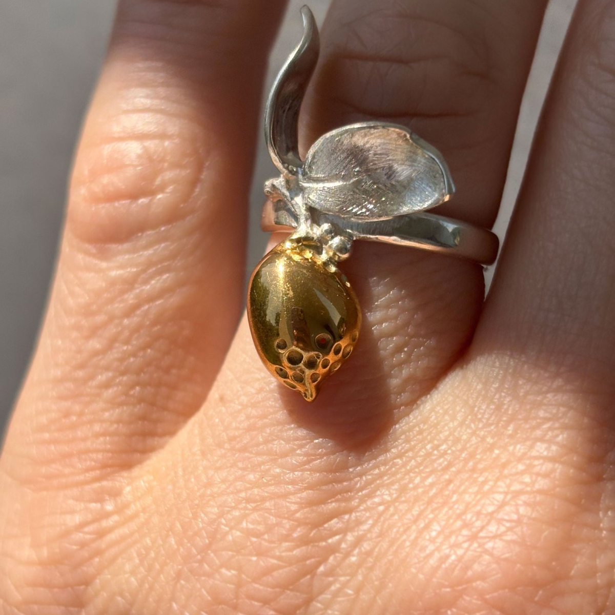 Пръстен Лимончело - светъл вариант